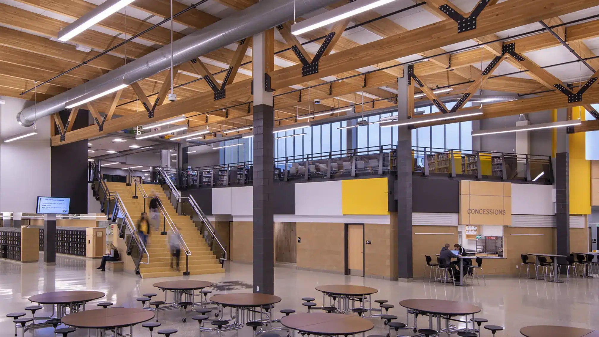 hutchinson high school cafeteria